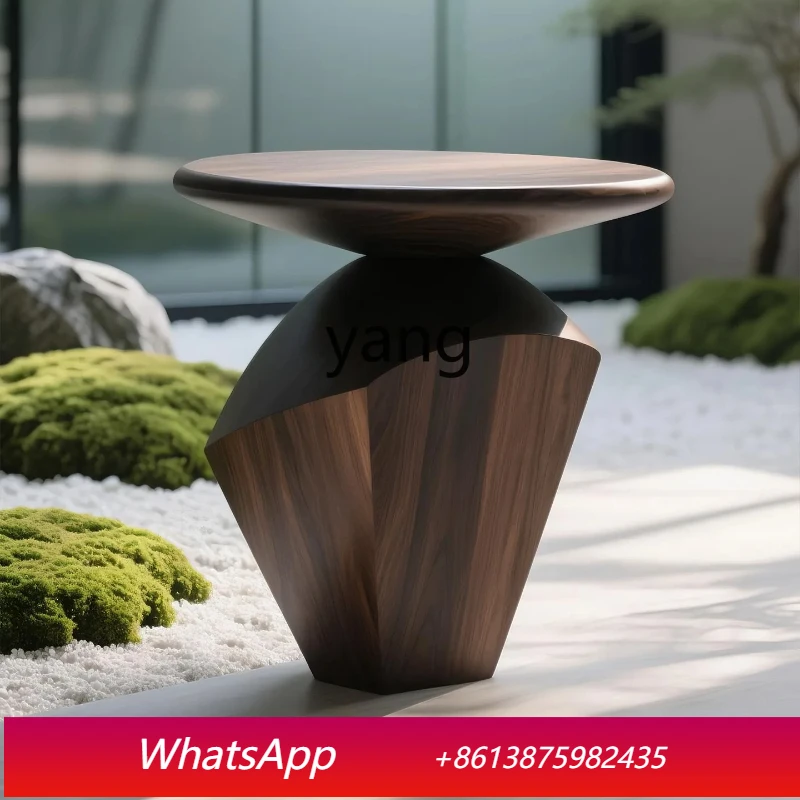 

Столик для балкона LMM из массива черного ореха премиум-класса, небольшой кофейный столик