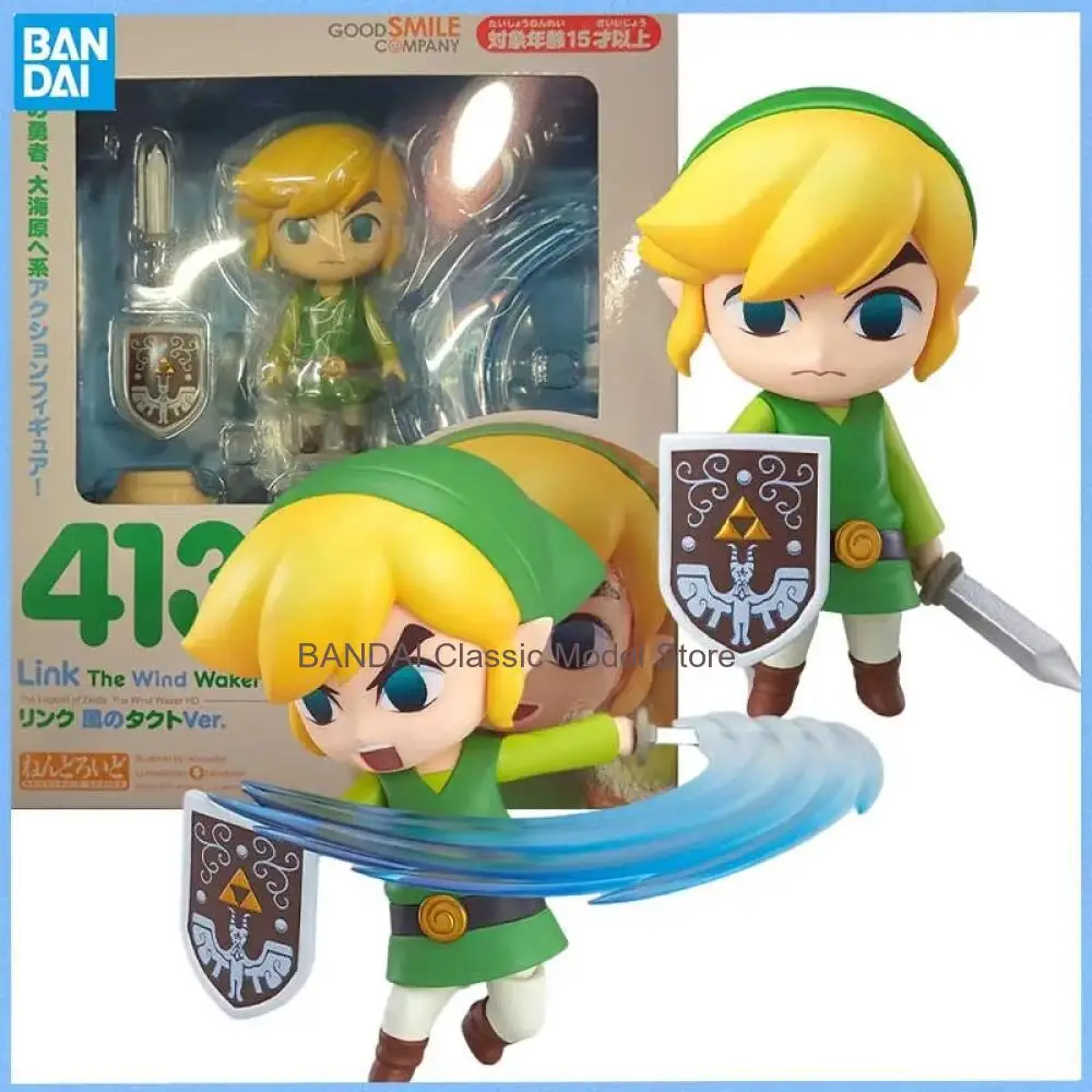 GSC NENDOROID The Legend of Zelda: The Wind Waker Ver. Figura de Anime LINK, Figura de Acción Coleccionable para Aficionados al Anime.