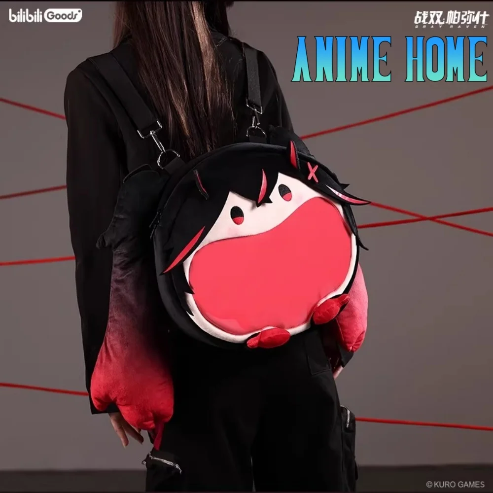 Juego PUNISHING: bolso gris RAVEN Lucia Ita para mujer, mochila Lolita, Cosplay informal, regalo Original oficial