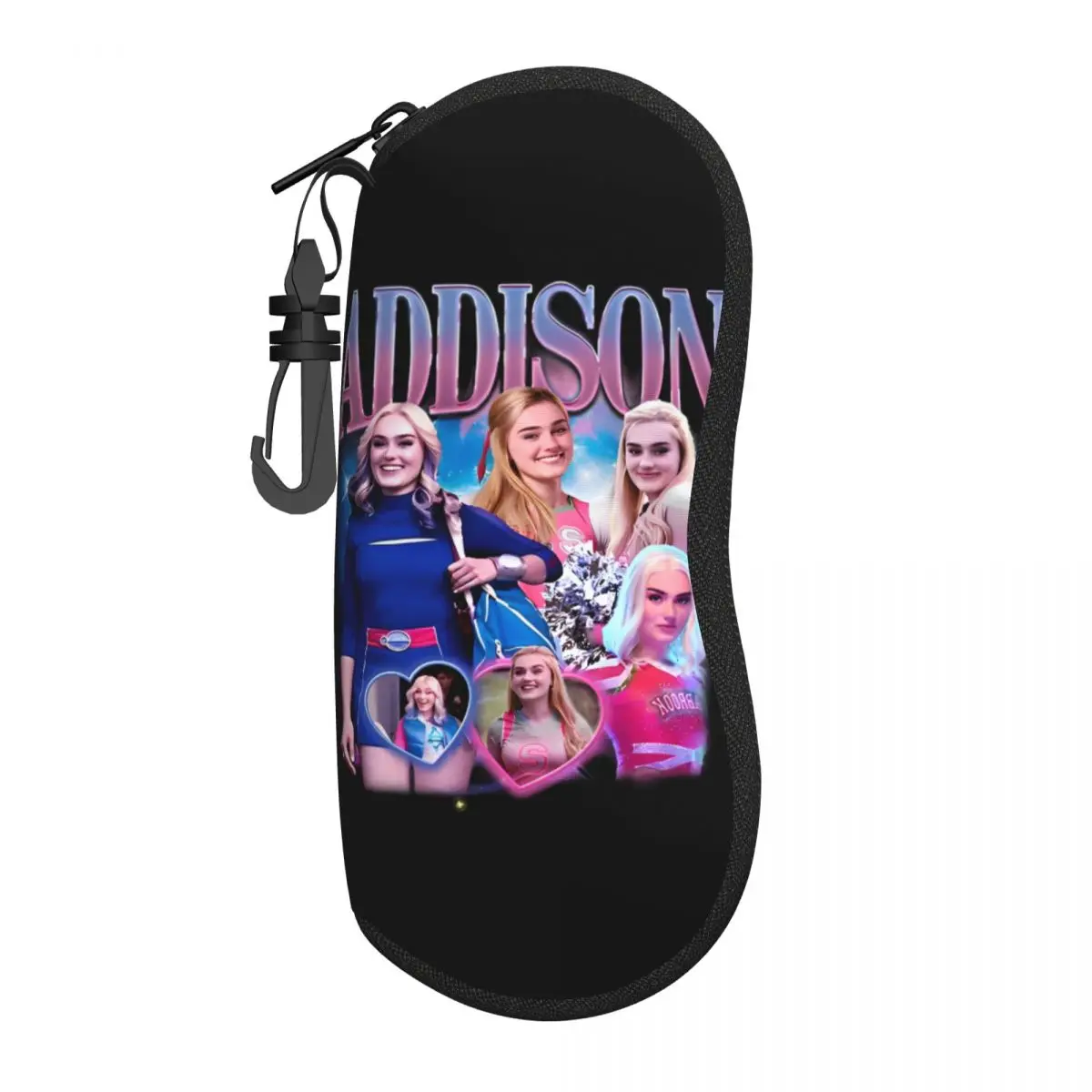 

Zombies 4 Dawn Of The Vampires Glasses Case Printing Zipper Addison Bootleg Glasses Protector Anti-Pressure Eyewear Container