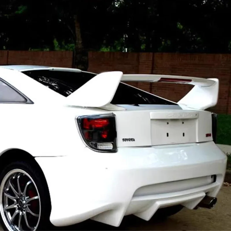 

White Black For Toyota Celica 2000-2005 Year Rear Spoiler Wing Accessories ABS Material Trunk LED Tail Lip Body Kit
