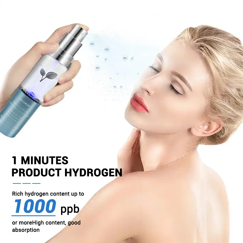 Hydrogens Mist Cosmetic H2 Skin Spray Nano Electrolysis Moisturizing Water Makeup Hydrogens Rich Facials Sprayer