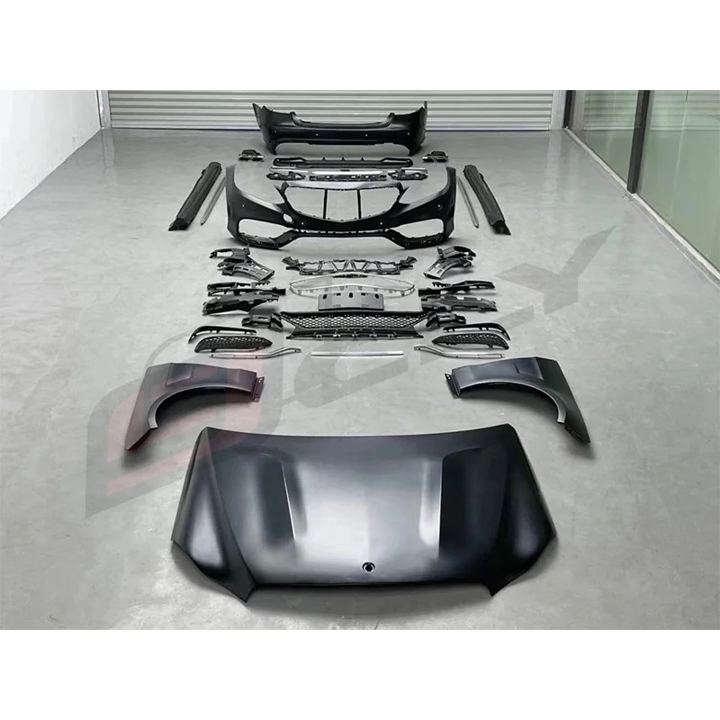 

Лидер продаж на заводе, высококачественный автомобильный Bodykit для 2012-2014 E Class W212 | Модель E63s Передний бампер, решетка и капот, модернизация - Limite