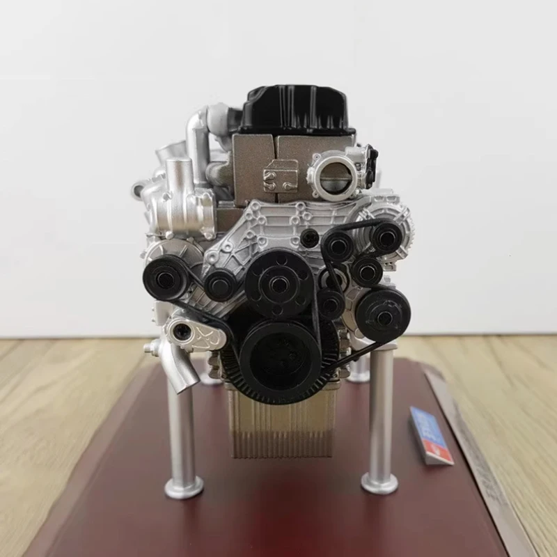 Motor de potencia Yuchai fundido a presión, escala 1:12, modelo de simulación de aleación, colección de decoración, regalo, exhibición estática