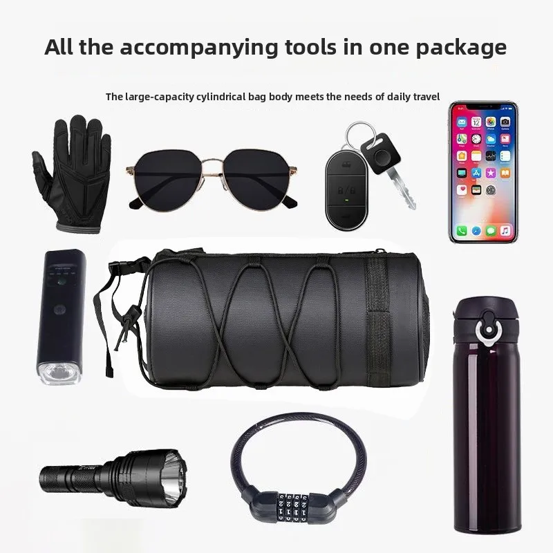 

Waterproof Cycling Accessories Set - Off-road/Mountain Bike Front Beam Tube Bag & Saddle Phone Bag