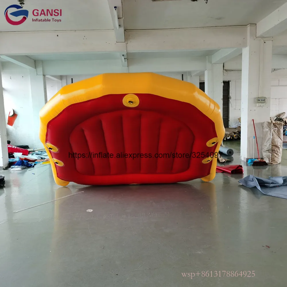 

2020 новый дизайн 2,3 м летающая водная лодка надувная Carzy UFO для океанских игр