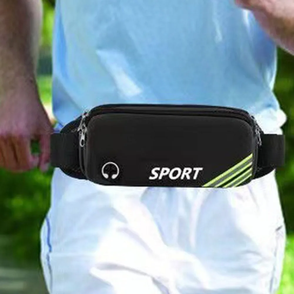 

Large Capacity Sport Mobile Waist Bag Multi-function Breathable Running Waist Bag Storage Lightweight Sports Phone Bag