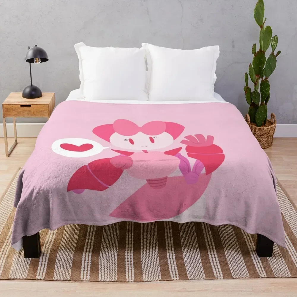 

Robot Boy - Robot Girl Throw Blanket Soft Cozy Blanket for Pet Kids Adults