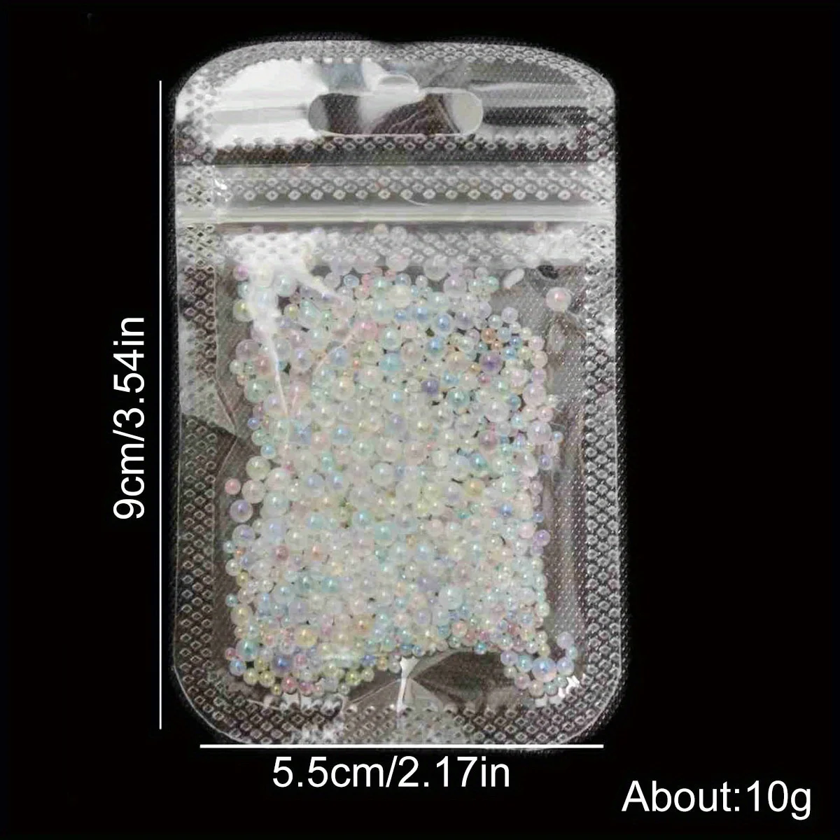 10g Mix1-3mm 3D Glas AB Kristall Nail art Strass Kit Runde Perle Charme Edelsteine Schmuck Diamant mit Werkzeuge Maniküre