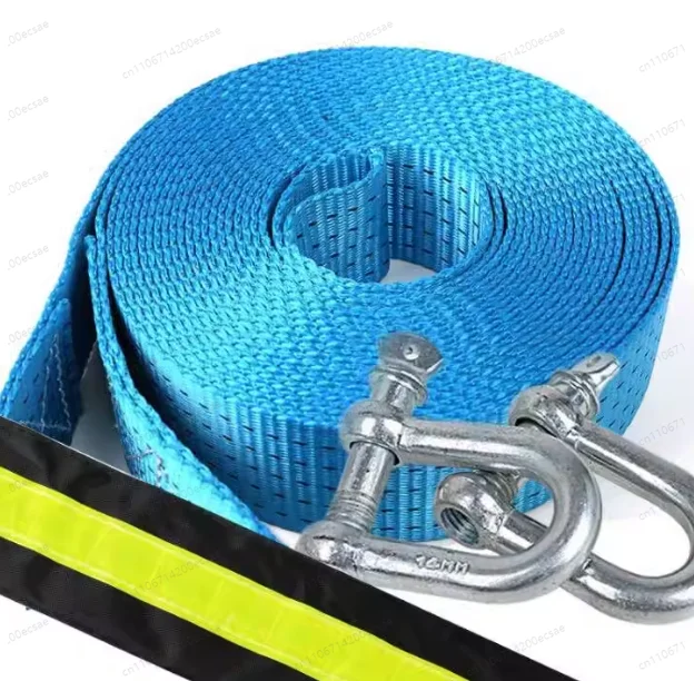 Heavy Duty 8T 5M Car Tow Strap Recovery Rope