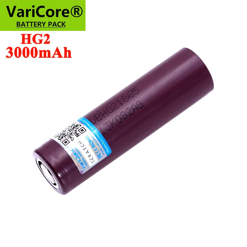  Original HG2 18650 3000mAh Rechargeable battery 18650HG2 3.6V discharge 20A dedicated Power batteries