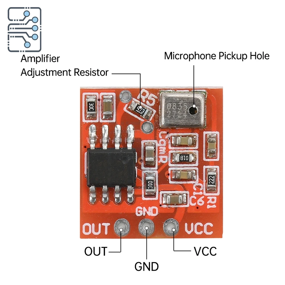 TDA1308 Silicon Mic…