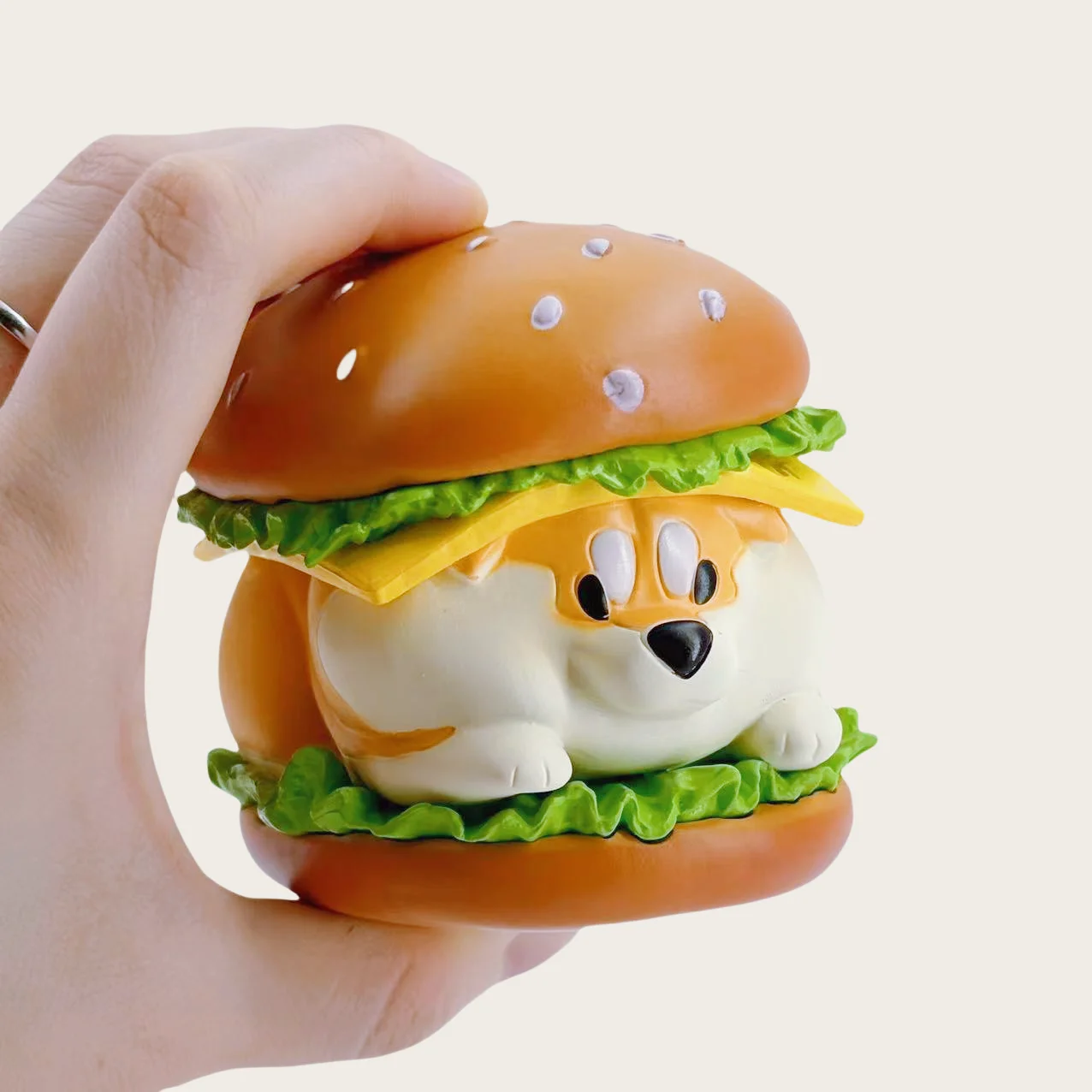 Shiba Inu Fast Food Series Figurines Surprise Box Action Figures Desk Ornaments Anime Figures Doll Model Kids Toy Birthday Gift