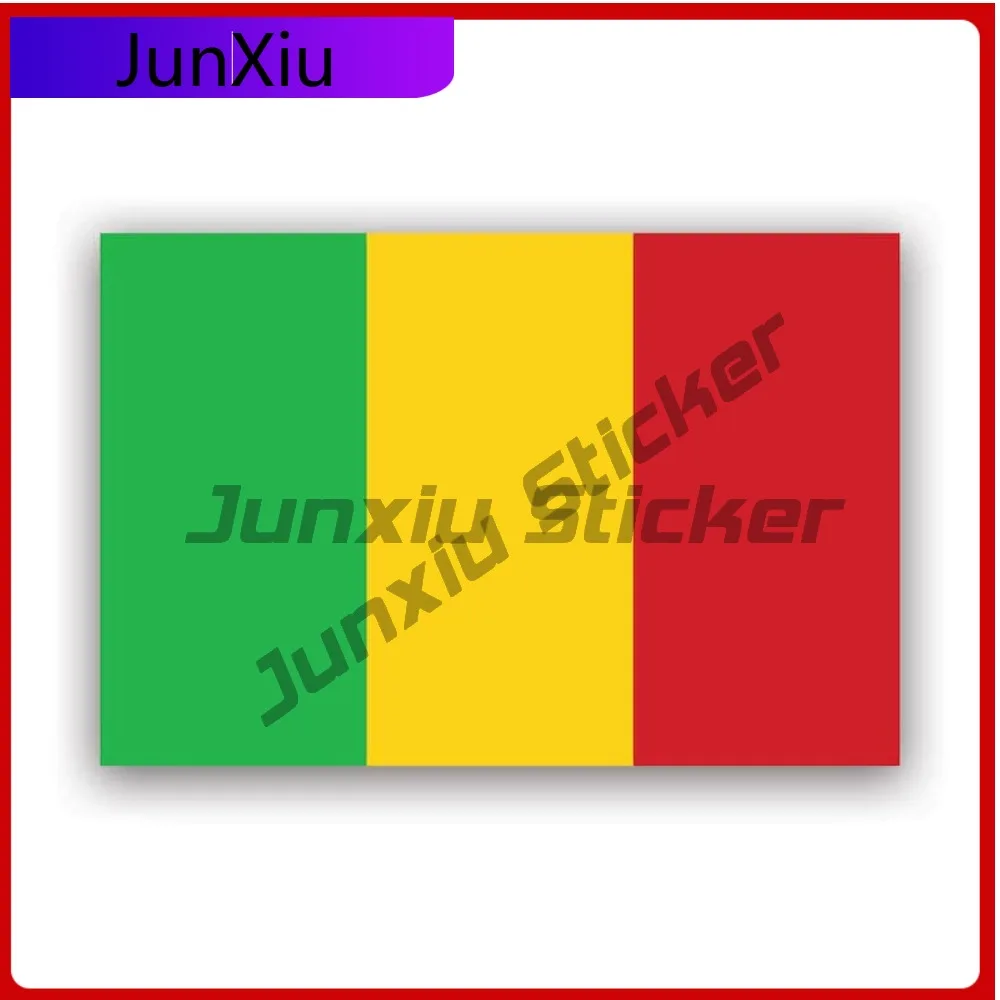 

Malian Flag Sticker Creative Decals State Flag Patriotic Car Sticker Vinyl Decal Waterproof Durable Color Lasting For Car Window