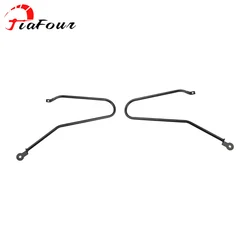 FIT For Bonneville T100 T120 Street Twin 900 1200 Motorcycle Saddle Bag Left Right Side Trunk Bag Support Bracket Side Brackets