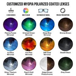 HDTAC Prescription Replacement Lenses Customized Myopia Lenses Compatible With-Ray-Ban Meta Wayfarer RW4006 50mm Sunglasses