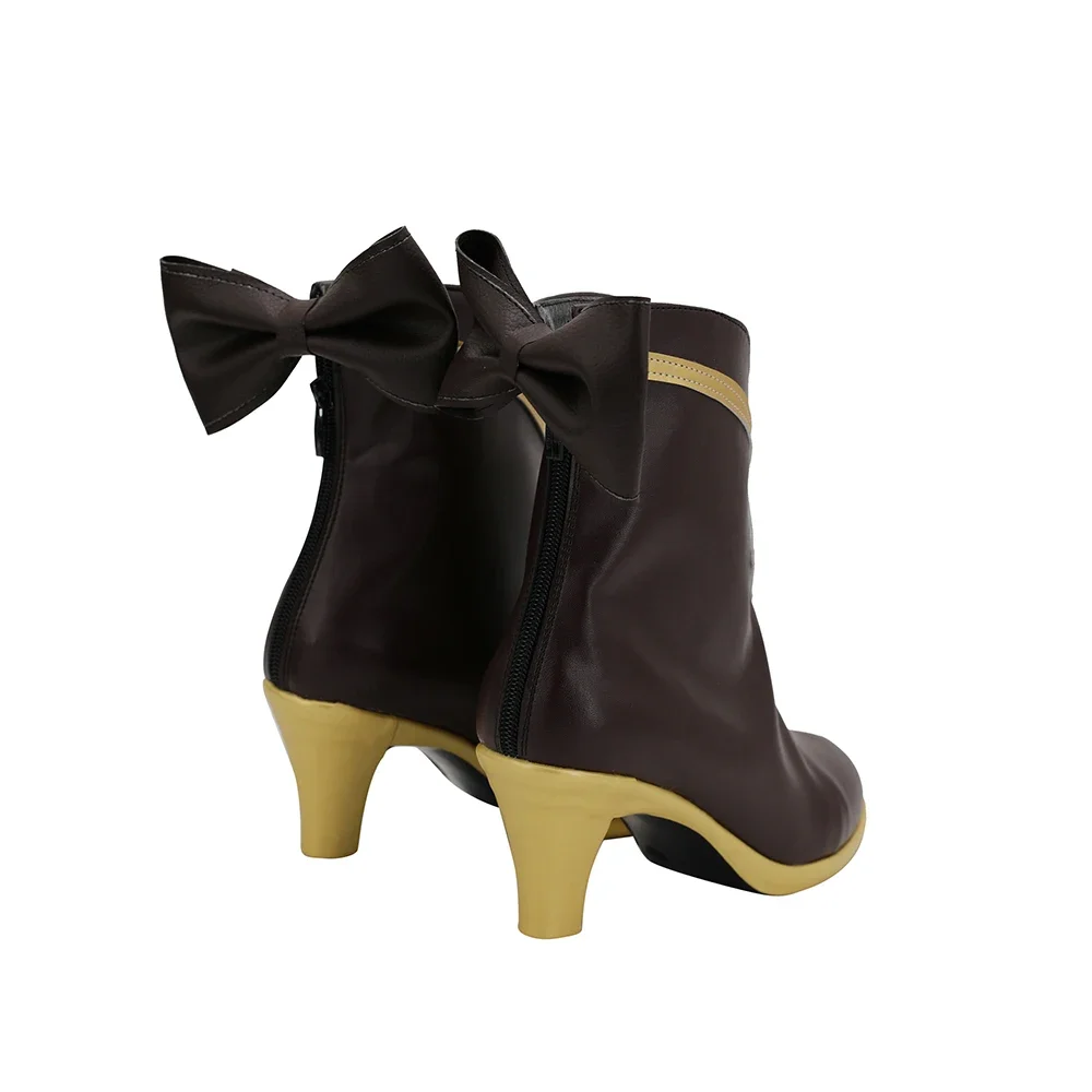 Witch Spring 4 Ruddy Eye Cosplay Stiefel High Heel Lederschuhe nach Maß