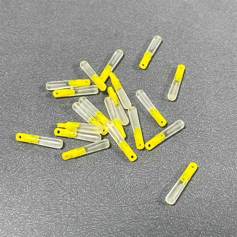 20 Stück japanische transparente Silikon-Schwimmerstopper – Gleitadapter für Wettkampf-Angelruten, hohe Elastizität, abriebfest