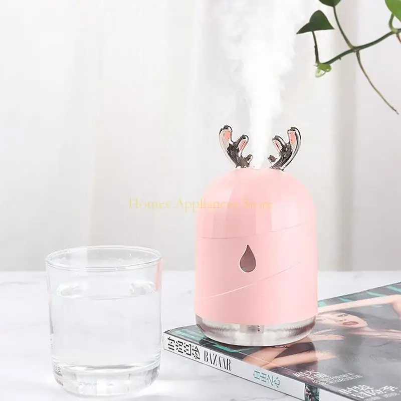 D0AB Портативный мини -увлажнитель 220 мл маленький прохладный увлажнитель тумана для путешествий в спальне