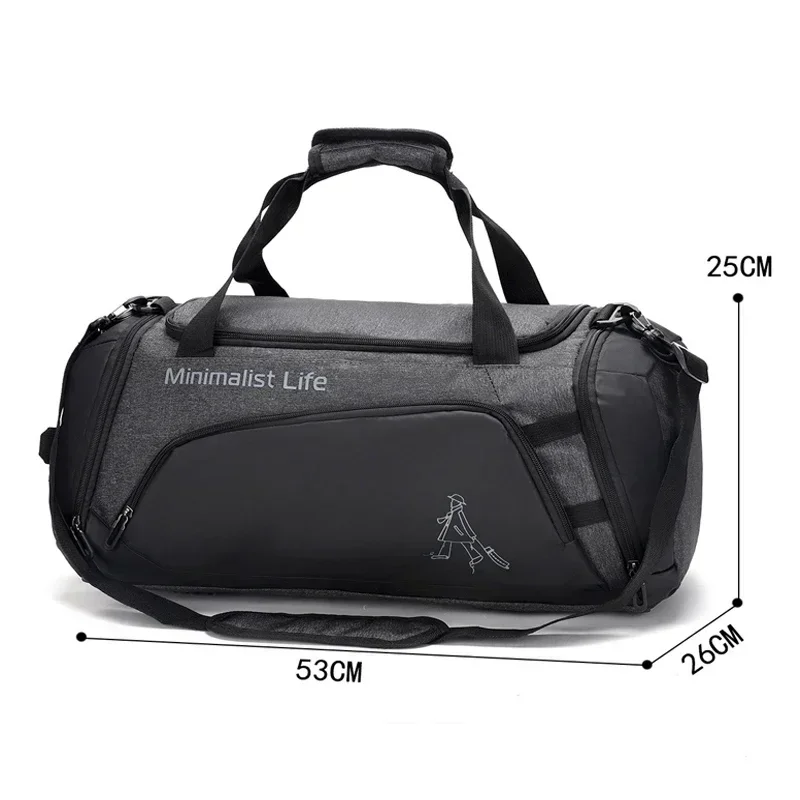 Bolsa deportiva, bolsa de gimnasio, bolsas impermeables para entrenamiento y Fitness, bolso multifuncional duradero, bolsa de natación para deportes al aire libre