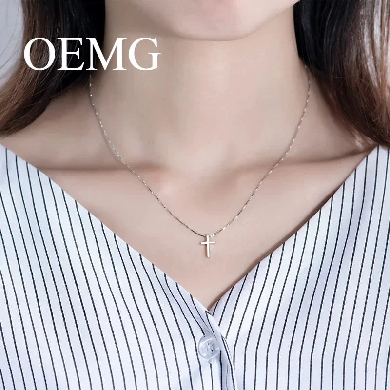 

S925 Silver Brand OEMG Exquisite Necklace for Women