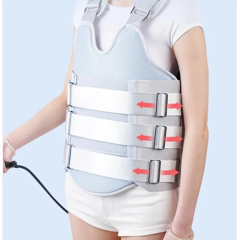 دعامة تثبيت Thoracolumbar قابلة للتعديل تدعم كسر العمود الفقري واستعادة ما بعد الجراحة وإعادة تأهيل العمود الفقري مشد قطني