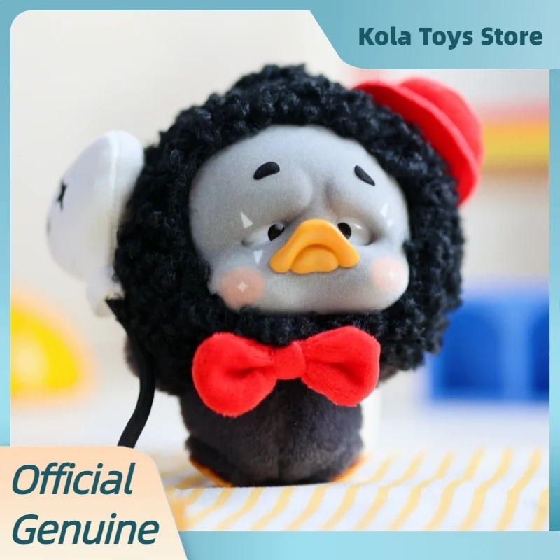 حقيقية Upsetduck الملونة لاعب بطة سلسلة صندوق الغموض لطيف الفينيل أفخم قلادة Upsetduck الشكل الدمى صندوق أعمى اللعب الهدايا