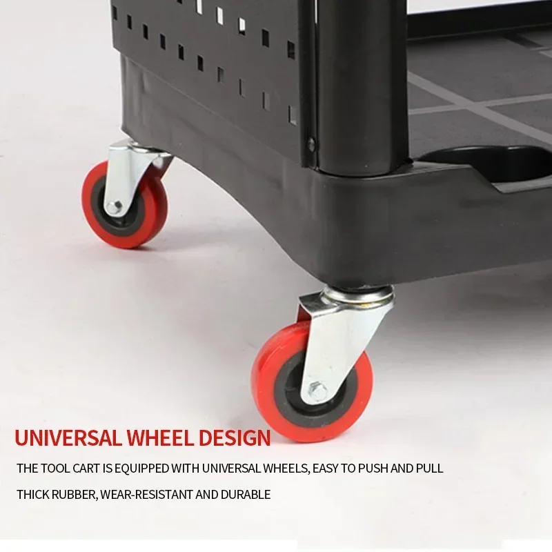 220v Electric Car Beauty Tool Car Polishing And Washing Three-layer Storage Trolley Detailing Car Beauty Studio