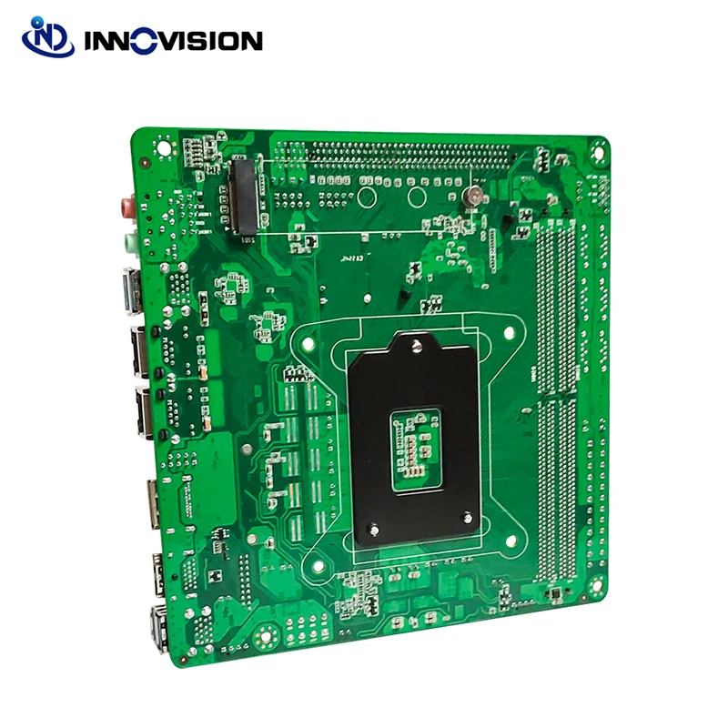 New 6SATA port NAS Motherboard With RTL8125B 2.5GbE and 2 M.2 NVME Slots Support 6/7/8/9th I3 I5 I7 CPU MINI ITX Mainboard