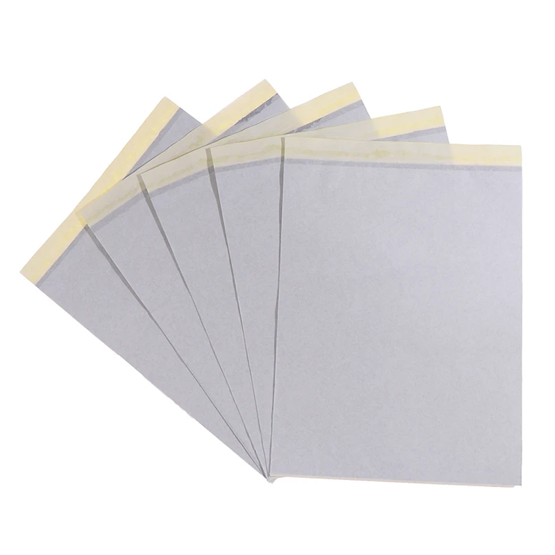 (Ce14)5Pcs/Set Tattoo Transfer Paper Stencil Carbon Thermal Copier Tracing Hectograph
