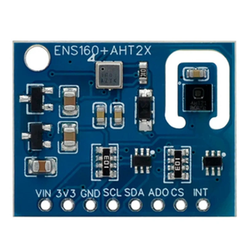 이산화탄소 CO2 ECO2 TVOC 공기질 온도 습도 센서, CCS811 교체, ENS160 + AHT21