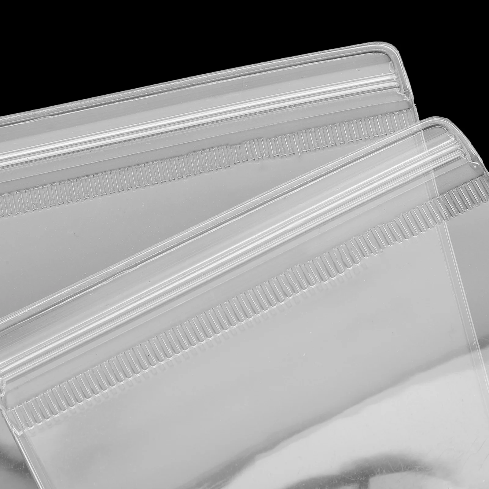 10 Pcs Bag PVC Transparent Holder Money Storage Case Commemorative Double Seal Clear ganizer Portable Currency