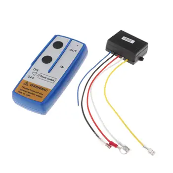 Interruptor de controle remoto sem fio guincho, 12V, apto para jipe, SUV, fácil de instalar, novo