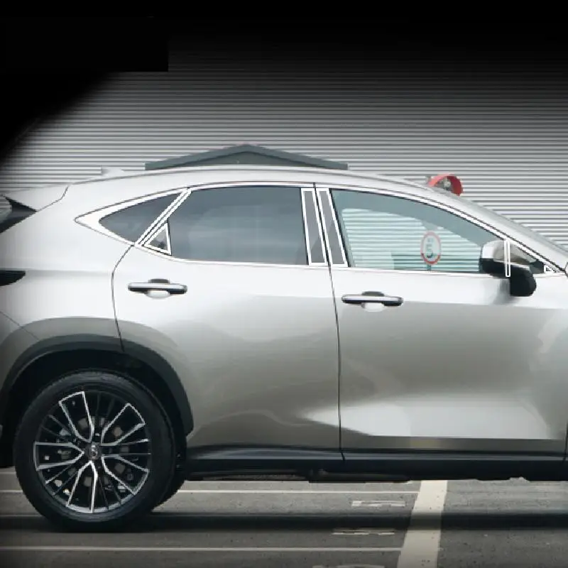 

For Lexus NX 200 300 2022-2023 Car Exterior Car window pillar Anti-scratch TPU Protective film Anti-scratch film Accessories