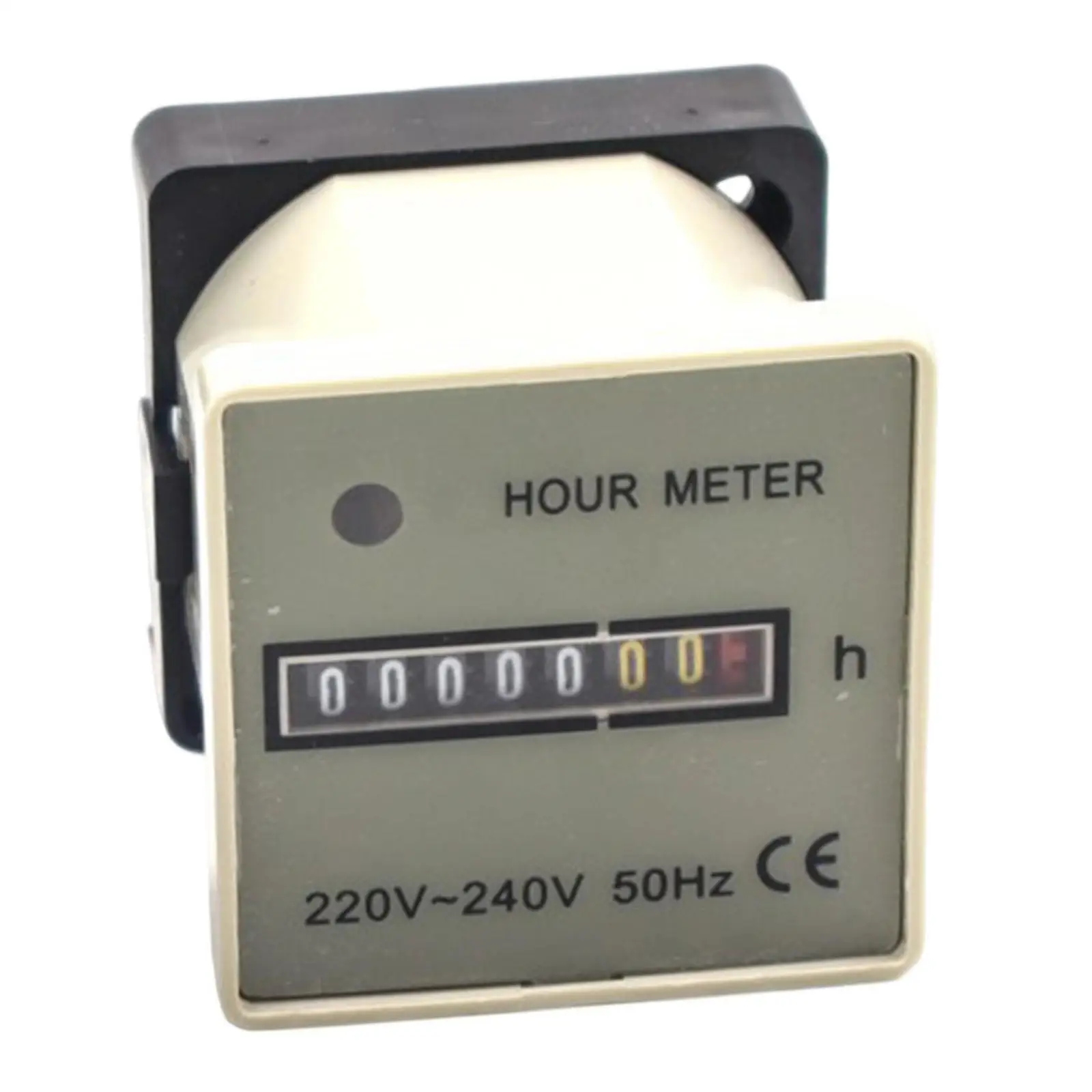 

Mechanical Hour Meter Mechanical Timer 99,999.99 Hours Easy Installation