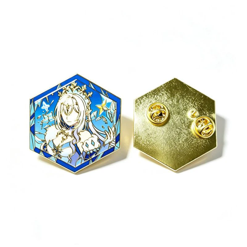 Genshin Impact Odette Spessiva Anime Cosplay Abzeichen Anastasya Feodorovna Sandrone Snezhnaya Pins Halloween-Accessoire Weihnachtsgeschenke – Detail 18