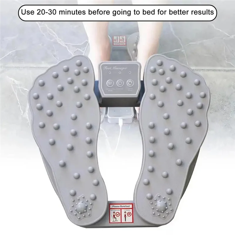 A69M-Electric Foot Massager Discomfort Relief Relaxation Portable Tired Muscle Relief Electric Foot Massager