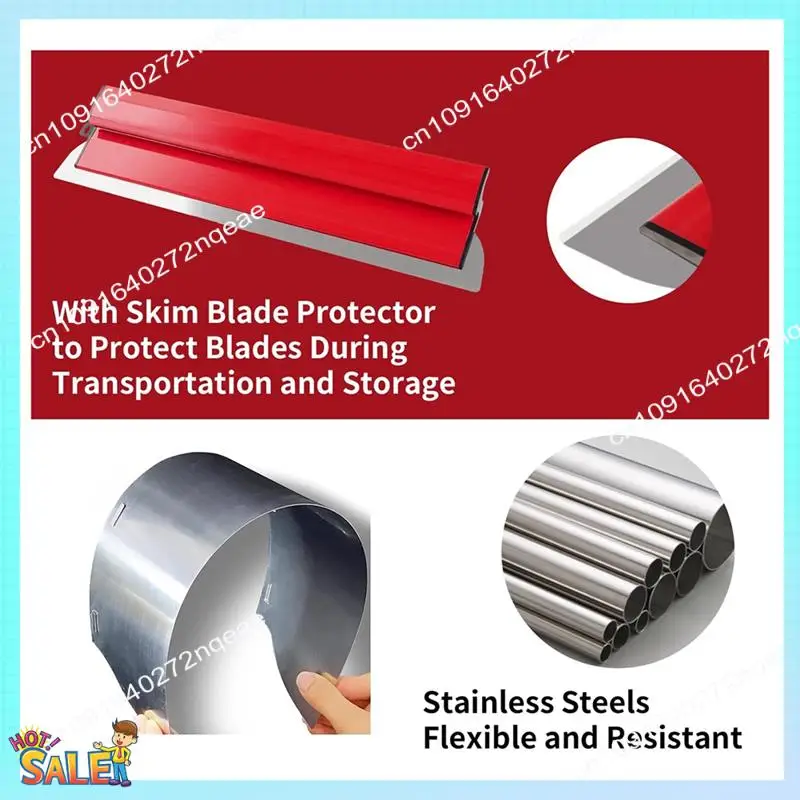 

N08R 24-дюймовое лезвие для скимминга гипсокартона, инструменты для скиммера для гипсокартона, инструменты для мастеров, инструменты для скимминга гипсокартона для гипсокартона, стены