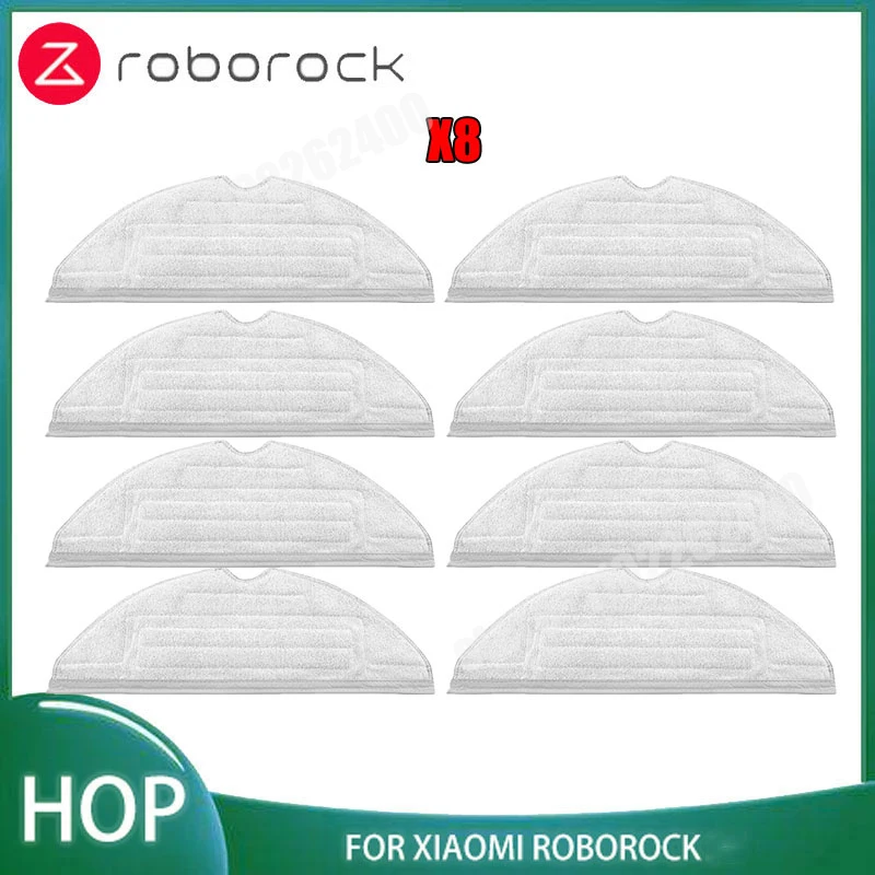 For Xiaomi Roborock Q7 Max Plus Q7 Max+ T8 Hepa Filter Robot Vacuum Cleaner Spare Parts Main Side Brush mop cloth Dust Bag