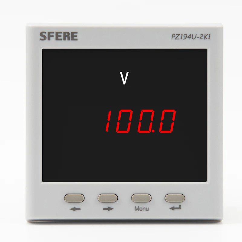 Sfel Old Model CD194U-2K1 Single-phase Digital Display AC Voltmeter with 4-20mA Transmission Output