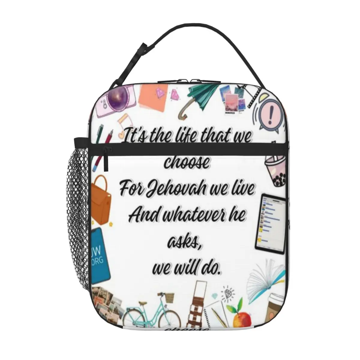 Bestselling Pioneer Service School 2023 Plain Design Leakproof Lunch Bag Day Excursion Picnic Lunch Bag