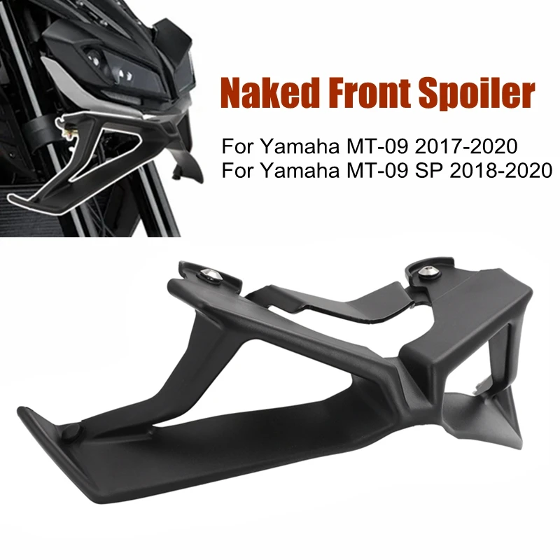 

Motorcycle Downforce Naked Frontal Spoilers Winglet Aerodynamic Wing Front Spoiler Kit For Yamaha MT09 MT-09 MT09 SP 2017-2020