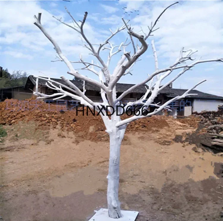 Simulation dead tree large dead tree trunk real trunk fake prop tree hotel decoration