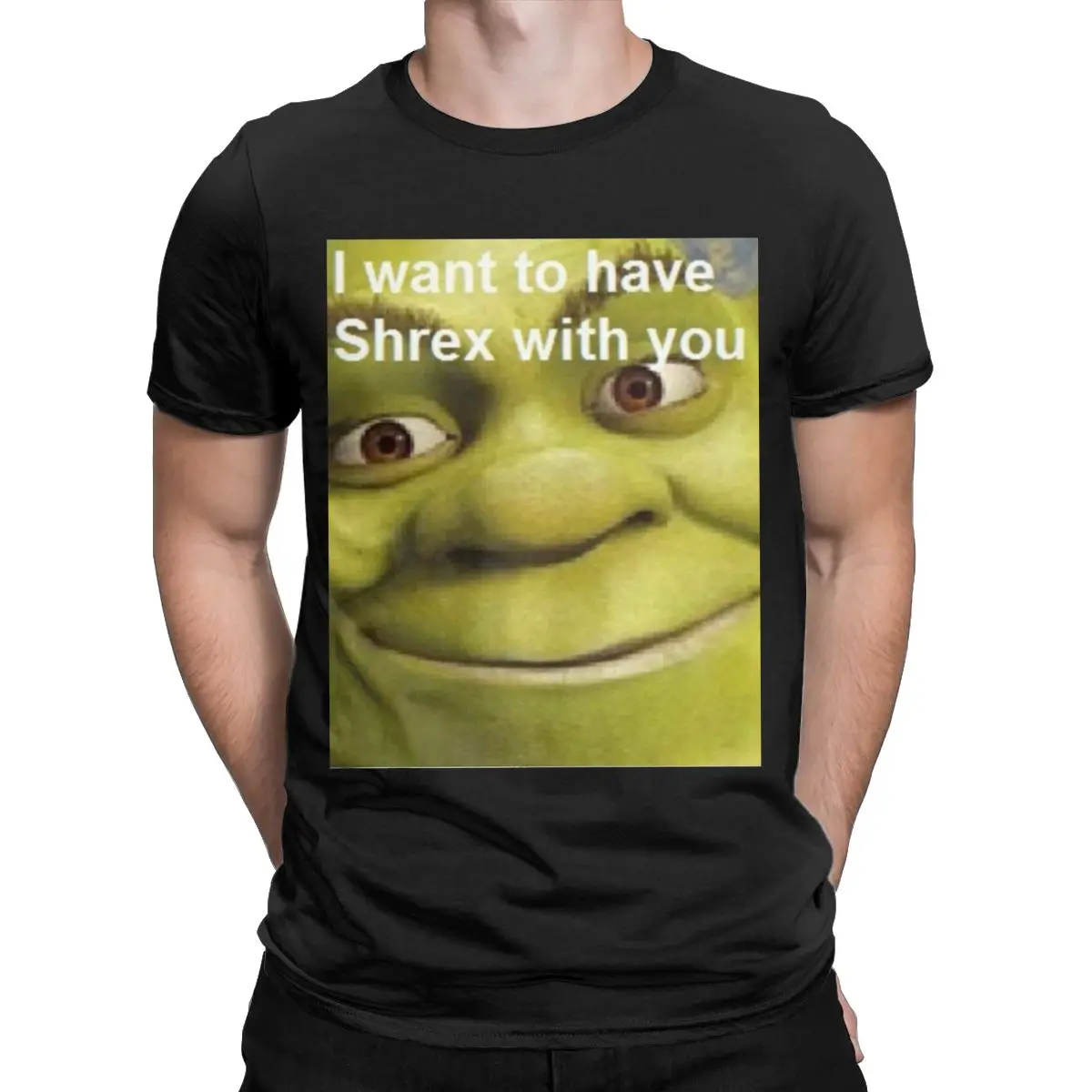 Summer Men Women\'s Funny Shreks Pun T-Shirts Outfit Casual Cotton Shreks is Love Shreks is Life T Shirts Top Tee Clothes