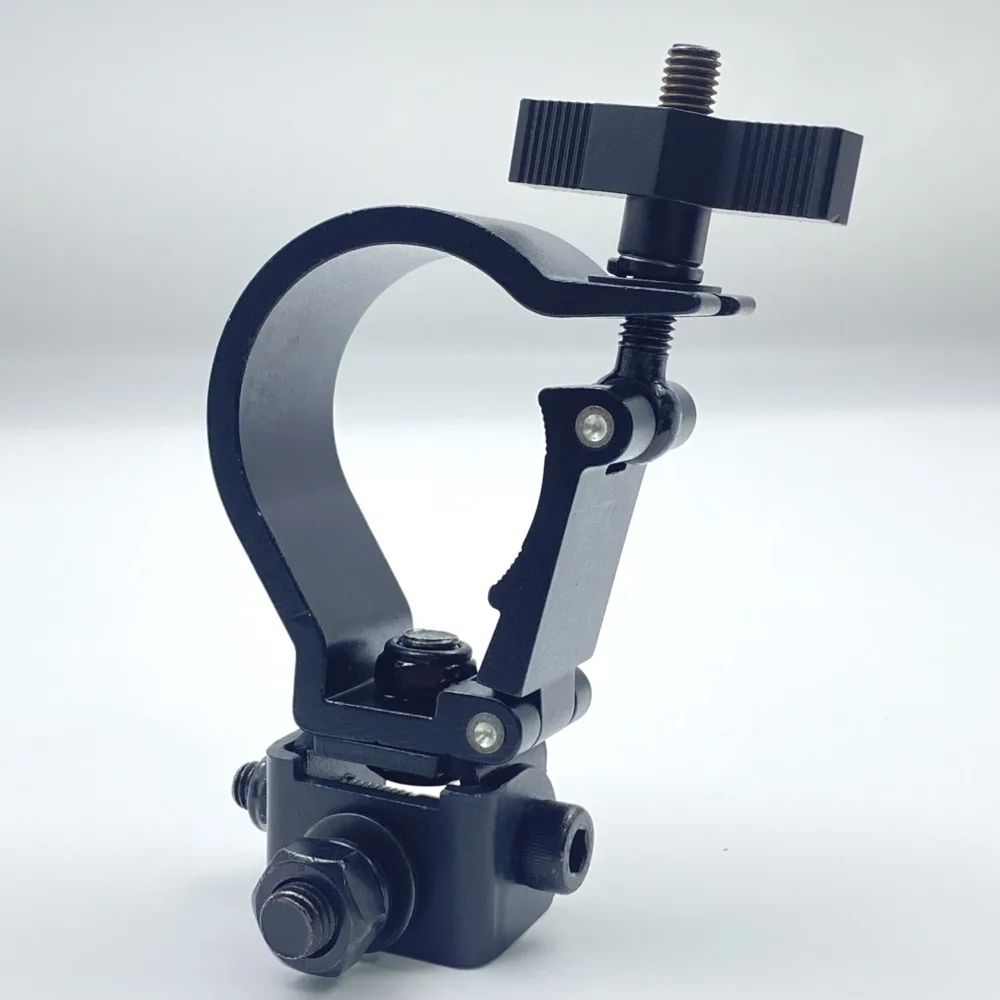 Foldable Aluminum Clamp Half Coupler Quick Lock Folding Clamp 48-51mm For Pipe Truss Mounting Fixtures Transport In Flightcase