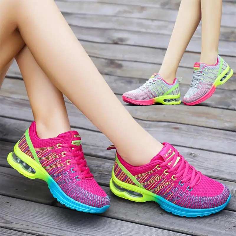 

Women Running Shoes Lace Up Women Sport Shoes Lightweight Comfortable Breathable Walking Sneakers Tenis Masculino Zapatillas Hom