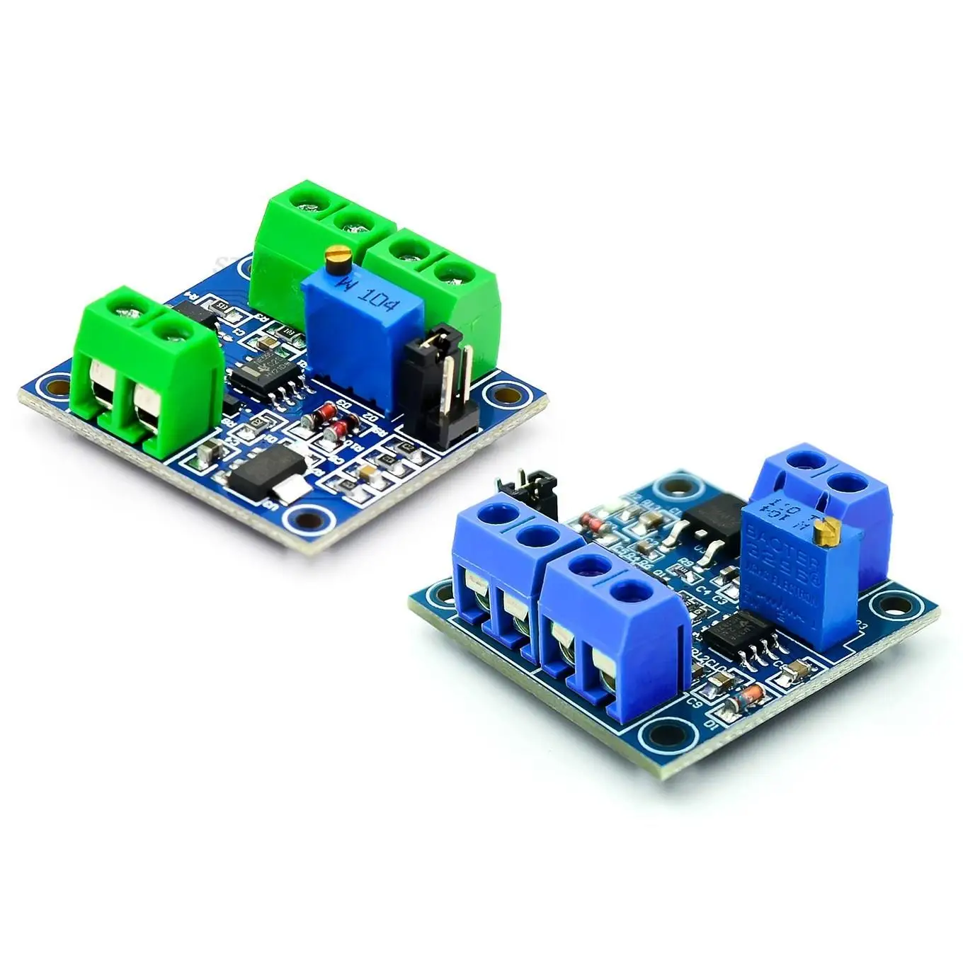 PWM to Voltage Converter Module 0%-100% to 0-10V for PLC MCU Digital to Analog Signal PWM Adjustabl Converter Power Module