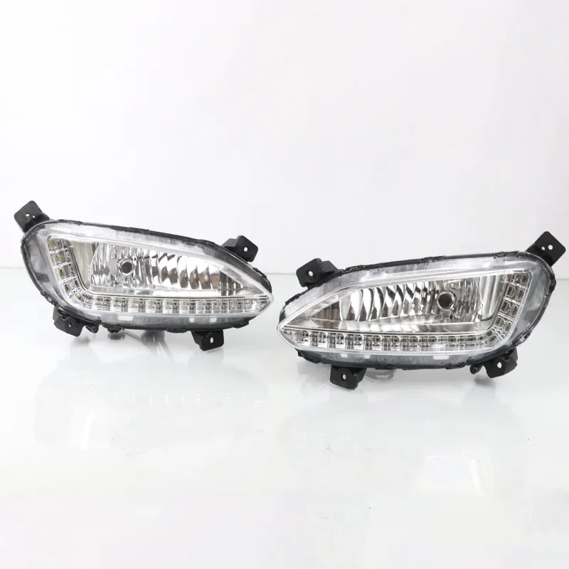 Safely Drive with New Day Running Lights for Sunda Hyundai IX45, Bright Signal Lamp 6000K