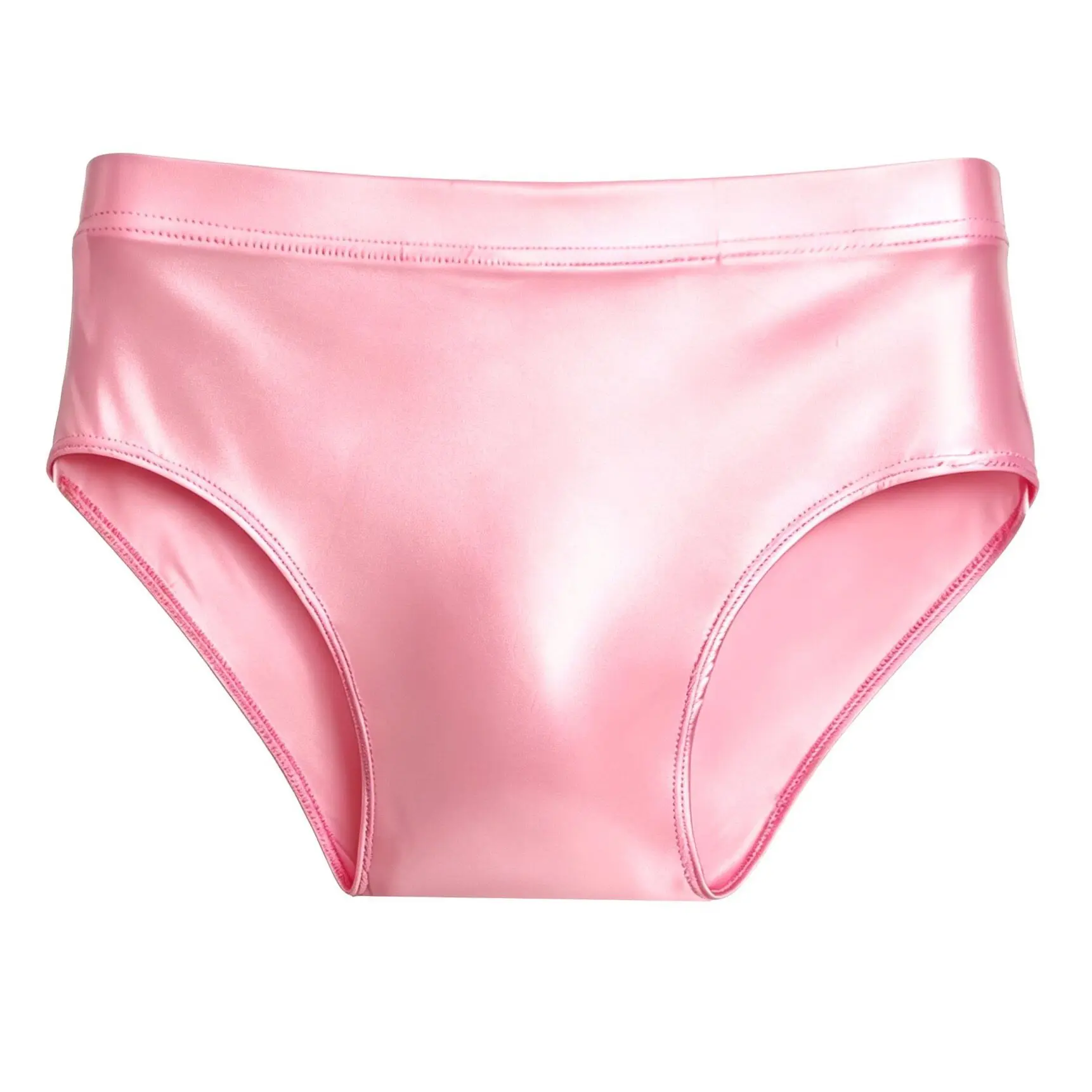 Caleçons sans couture pour hommes, brillants et soyeux, très élastiques, coupe sportive, taille basse, transparents, grandes tailles