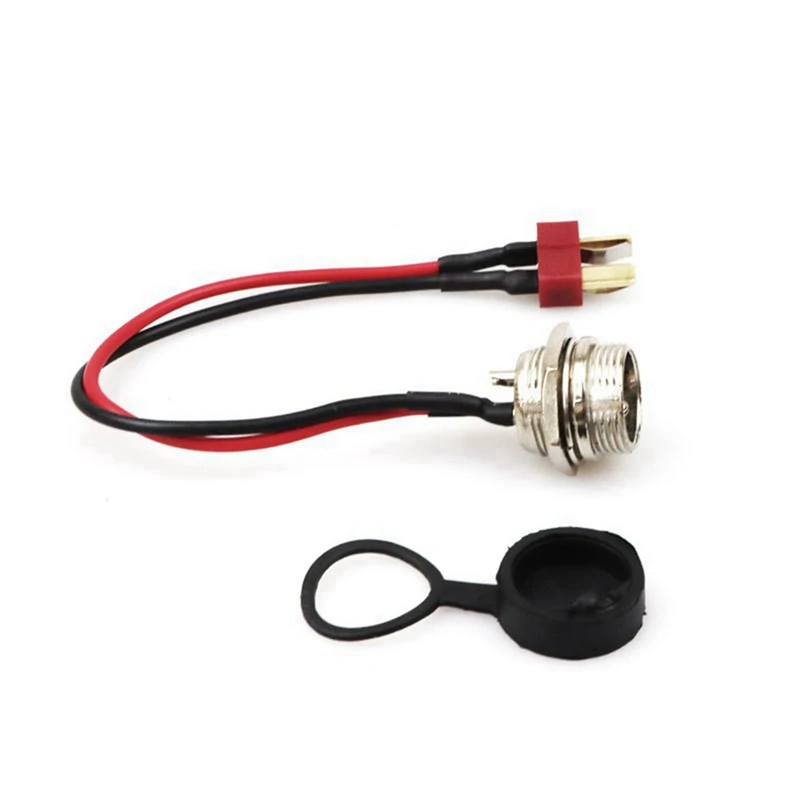 2 個 10 インチ電動スクーターラウンド充電インターフェース Kugoo M4 シリーズスクーターアクセサリー